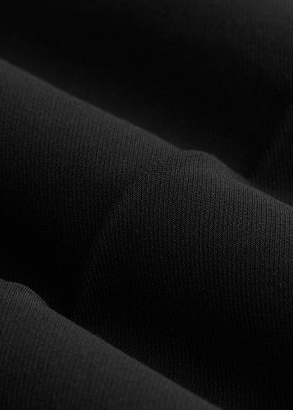 High Rise Pants with Darts for Tall Women in Black