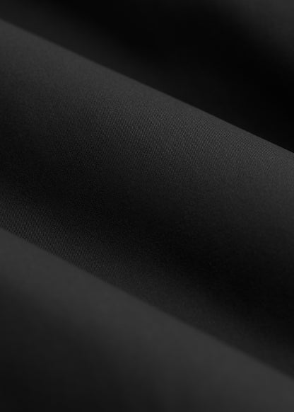 High Rise Pull On Mini Flare Pant for Tall Women in Black