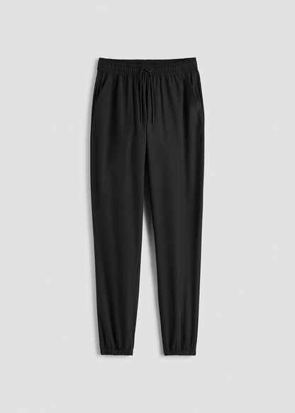 Hybrid Joggers for Tall Women in Black