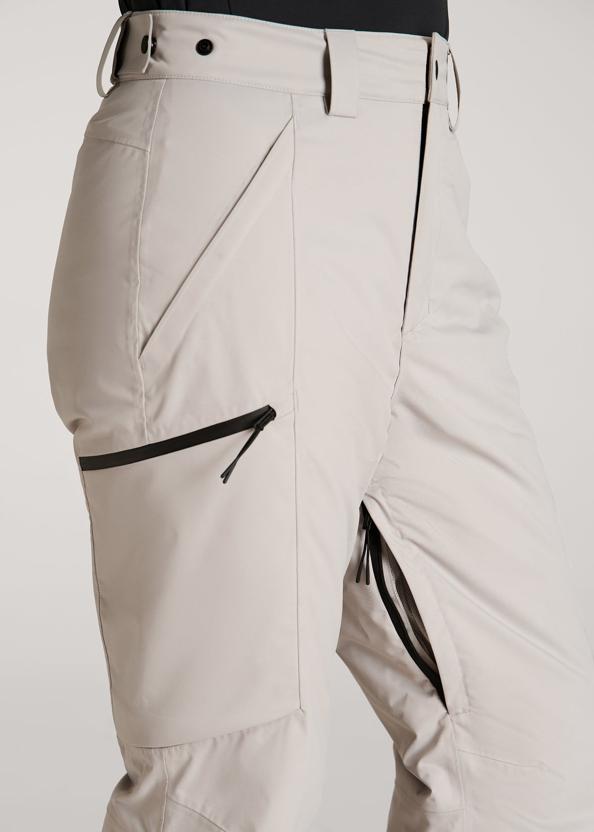 Insulated Ski Pants for Tall Women in Evergrey