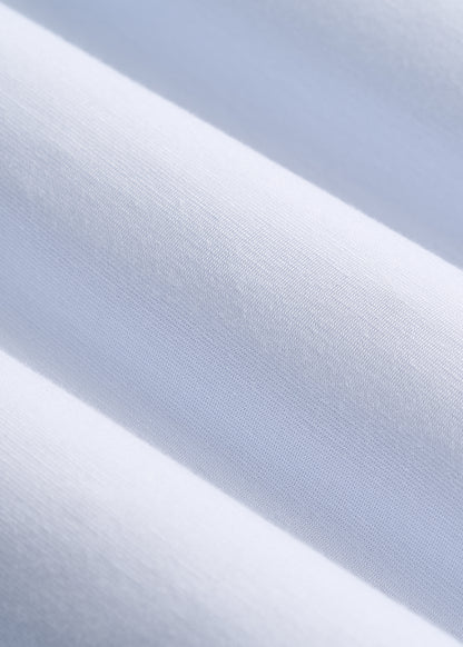 Slub Knit Button-Up Shirt for Tall Women in Light Blue