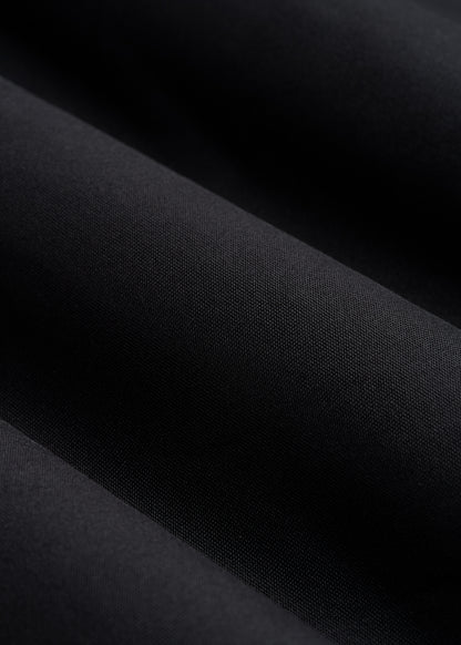 Long Sleeve Active Half-Zip Pullover Jacket for Tall Women in Black