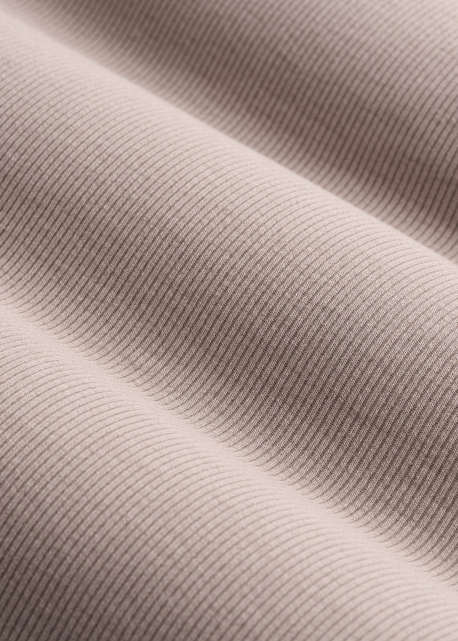 Long Sleeve Ribbed Square Neck Top for Tall Women in Truly Taupe