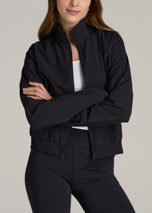 Layer Up Tall Women's Jacket in Black