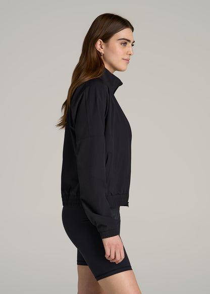 Layer Up Jacket for Tall Women in Black