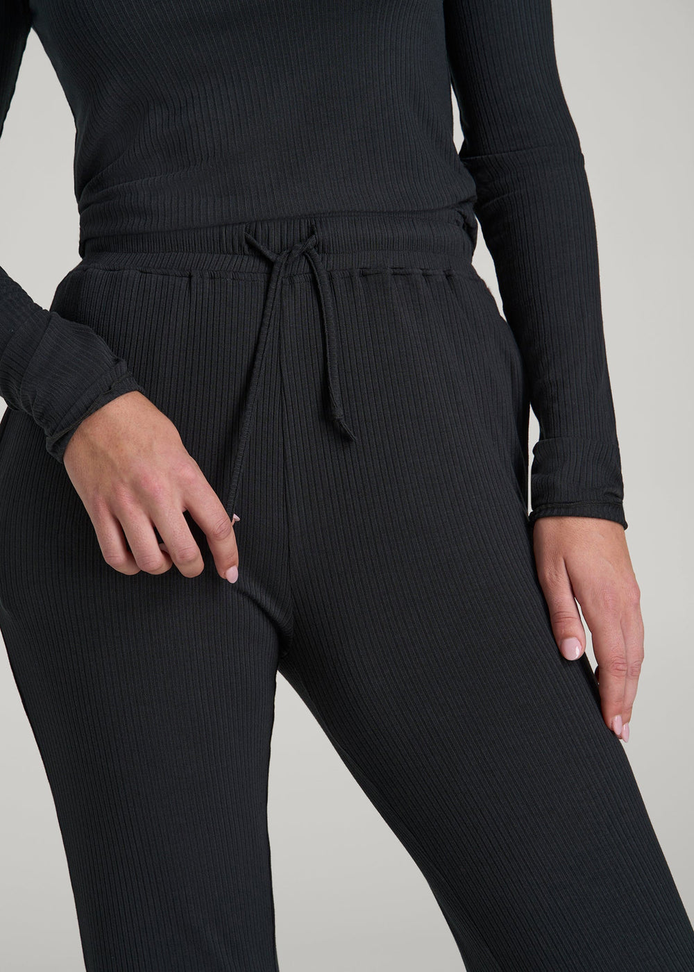 Ribbed Flare Pants for Tall Women | American Tall