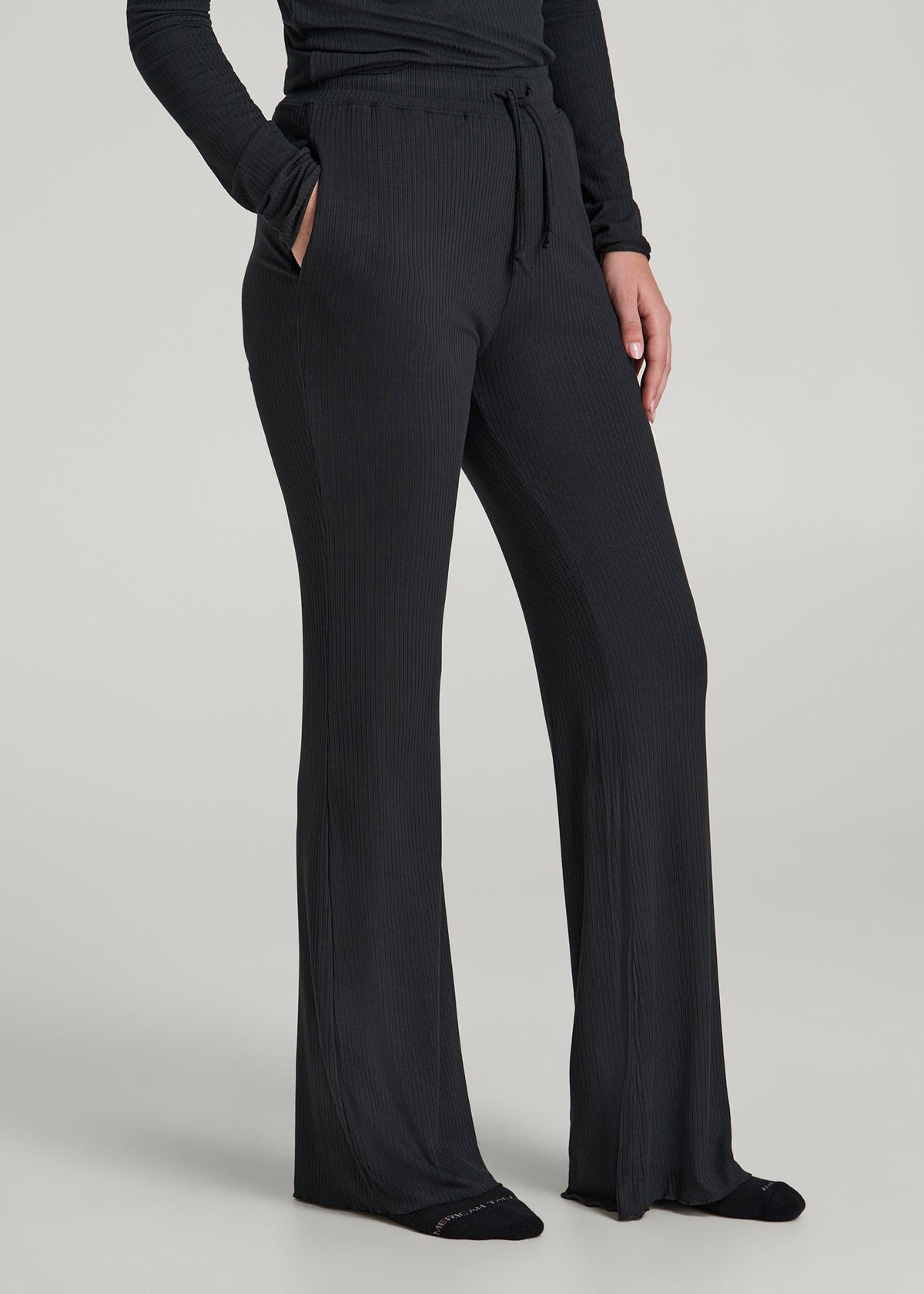 Ribbed Flare Pants for Tall Women | American Tall