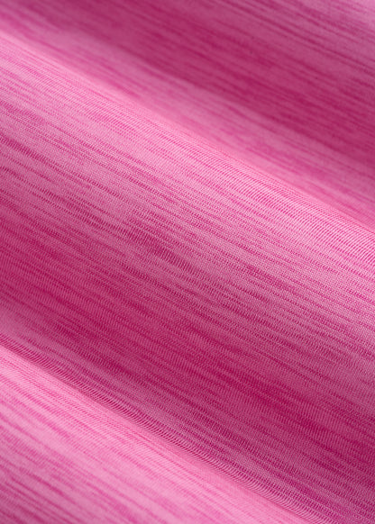 Long Sleeve Quarter-Zip Pullover for Tall Women in Magenta Mix