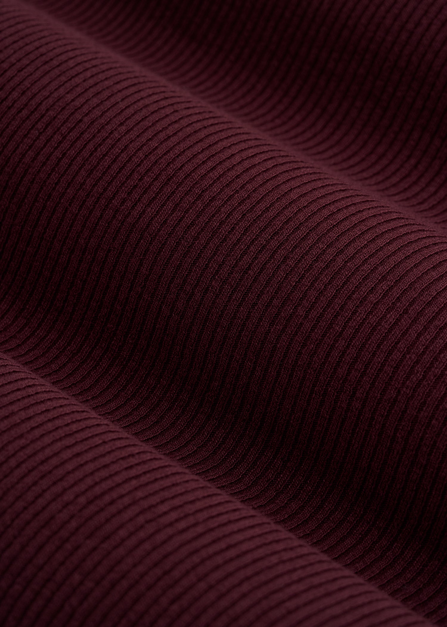 Fitted Long Sleeve Ribbed Turtleneck Tee for Tall Women in Port Royale