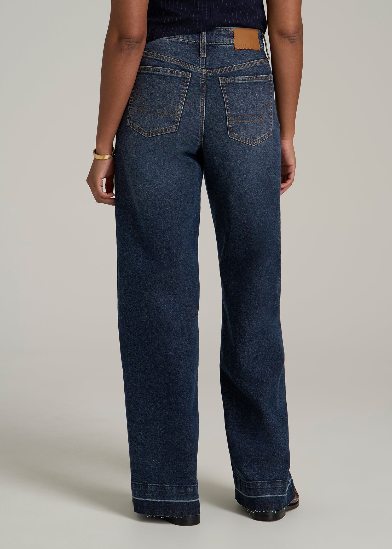 Luna High Rise Wide Leg Tall Jeans American Tall