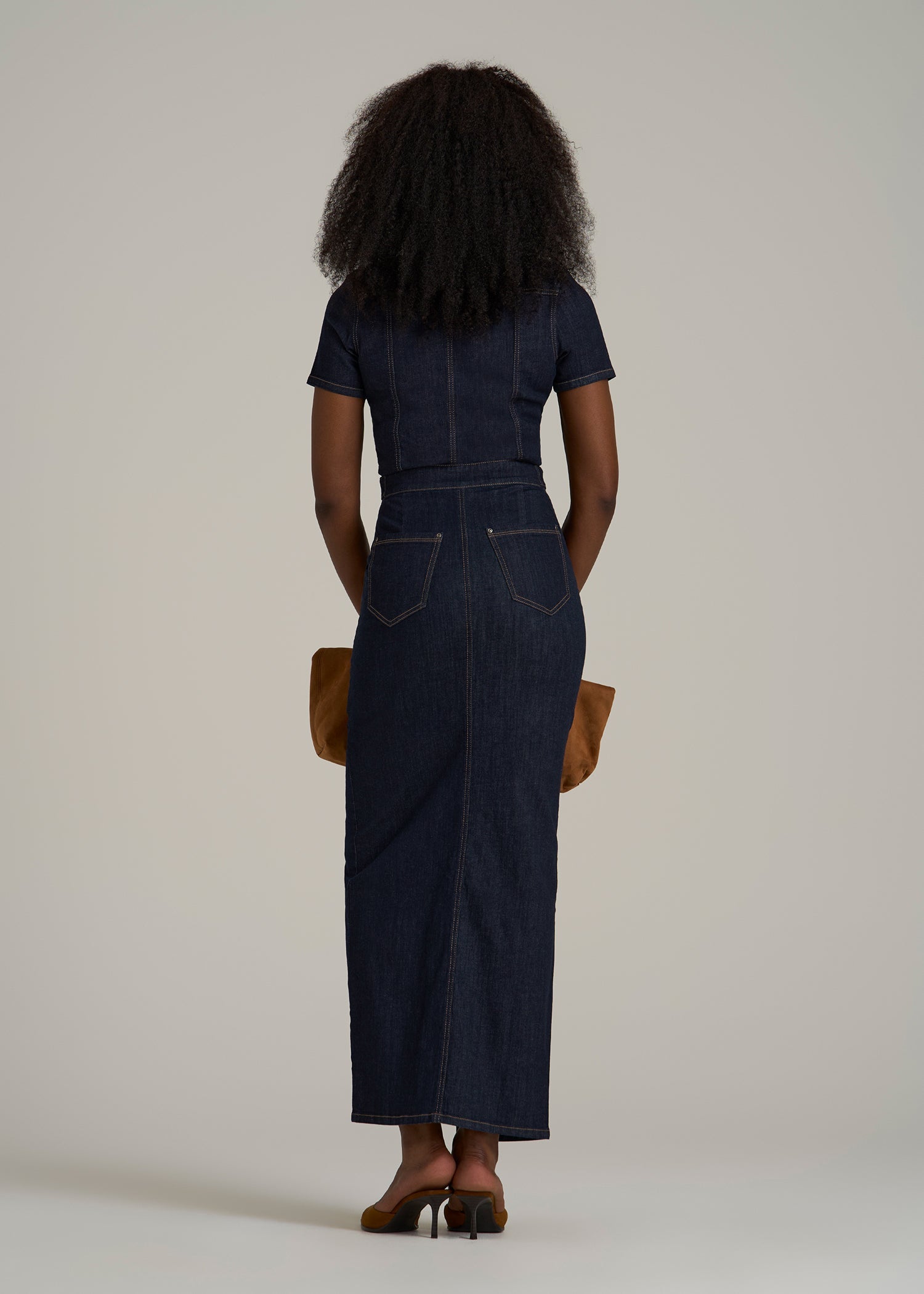 Maxi Denim Dress for Tall Women American Tall