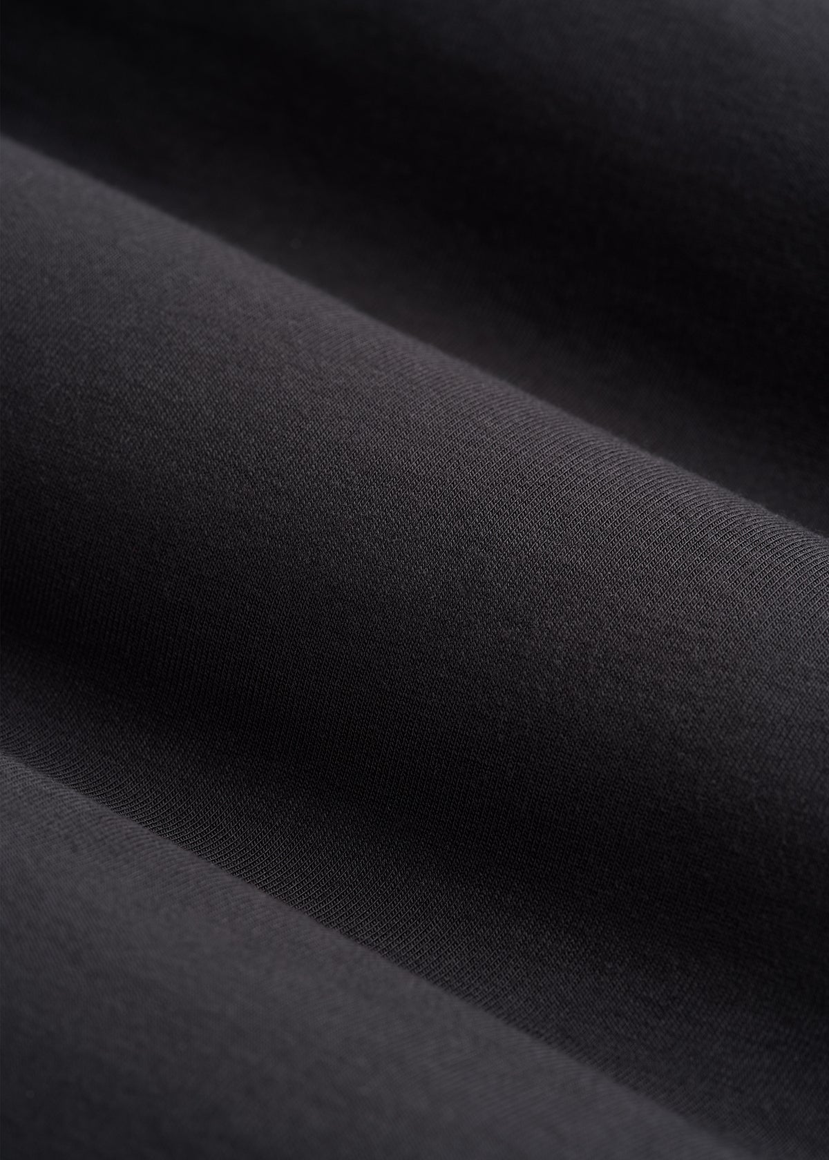 Modal Pajama Slip Dress for Tall Women in Black