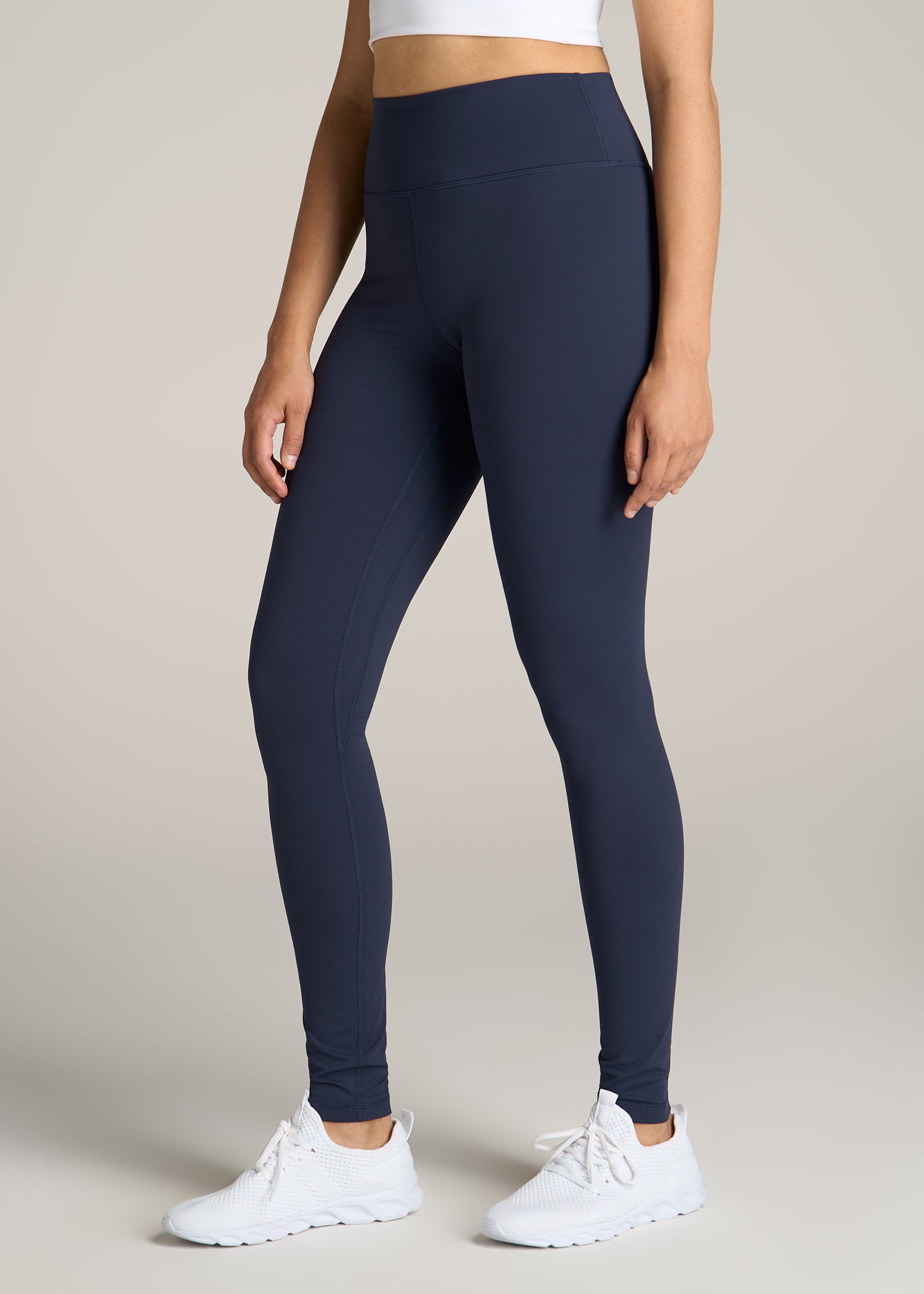 WJFGGXHK Women'S Leggings - Navy High Waisted Leggings Solid Soft Touch  Elastic Opaque Thermal Winter Thick Fleece Lined Legging,Workout Gym Yoga  Stretchy Pants Thick Tights,Navy,M : Amazon.co.uk: Fashion