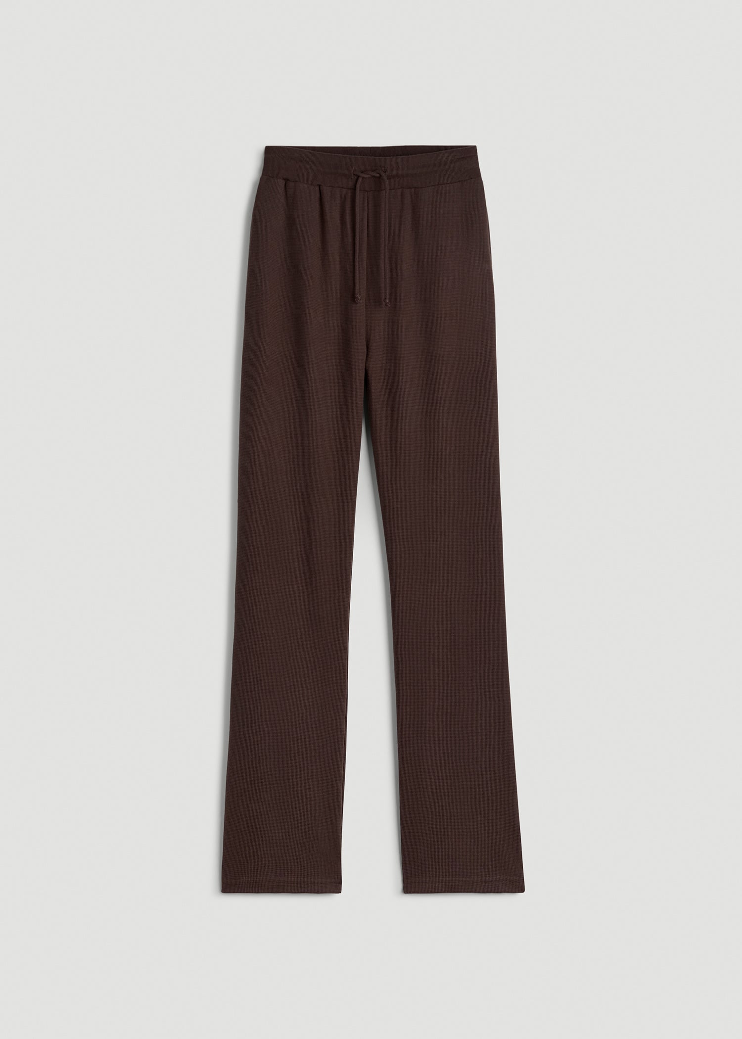 Open-Bottom Waffle Lounge Pants for Tall Women | American Tall