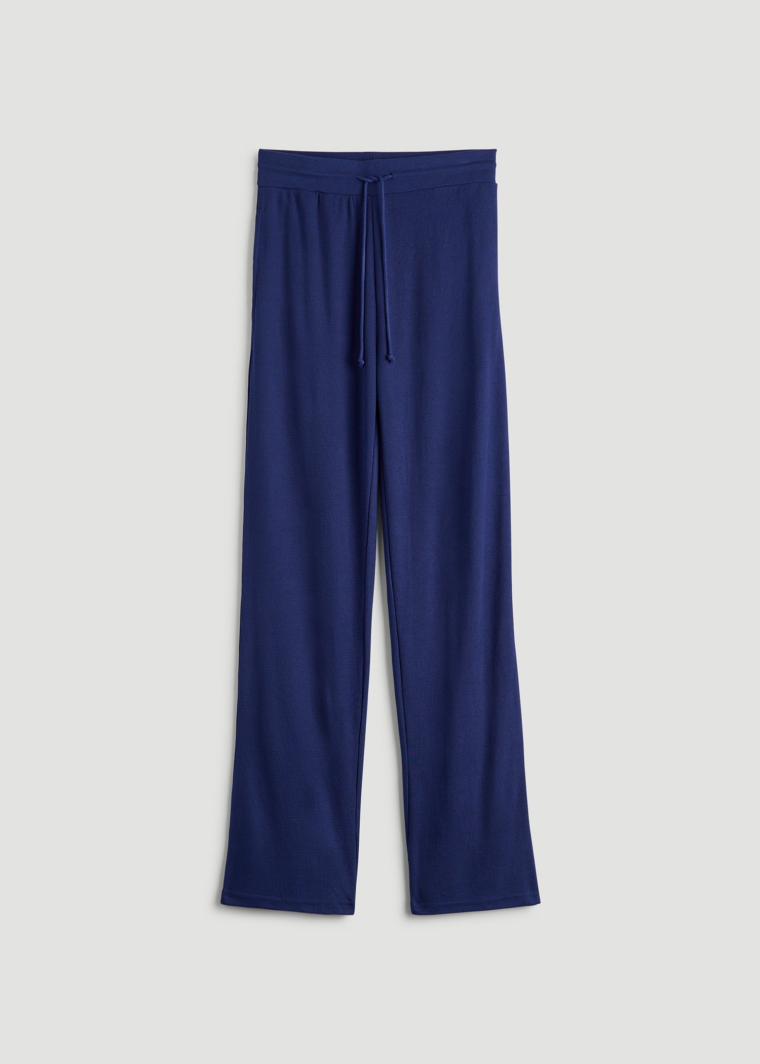 Open-Bottom Waffle Lounge Pants for Tall Women | American Tall