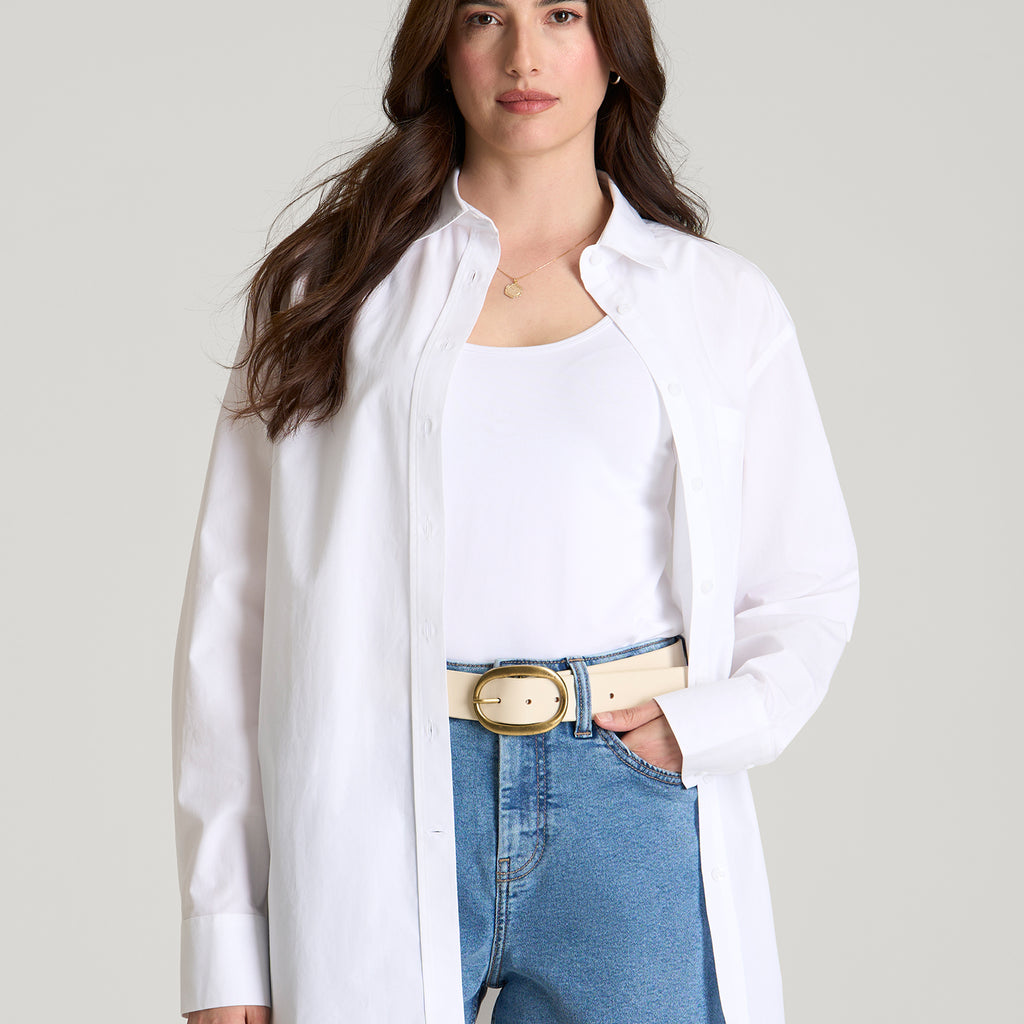 oversized dress shirt women Oversized Button Down Shirts for Women Loose V Neck Collared Trendy Blouses Solid Color Lantern Long Sleeve Casual Tops