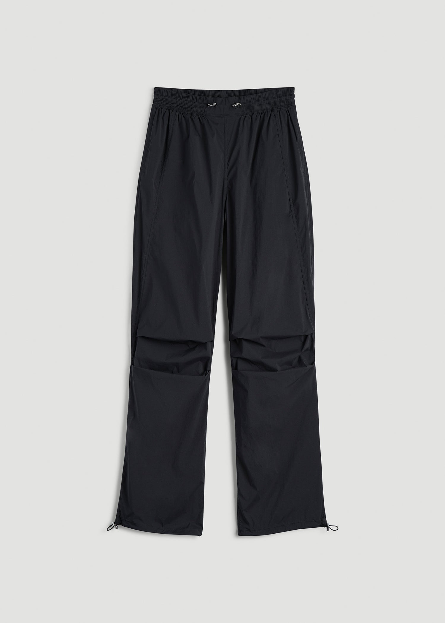 Parachute Jogger for Tall Women in Black