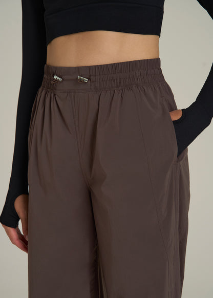 Parachute Jogger for Tall Women in Espresso