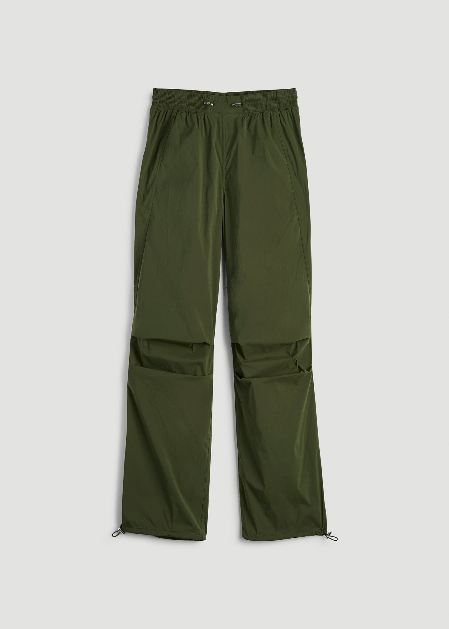 Parachute Jogger for Tall Women in Kale Green