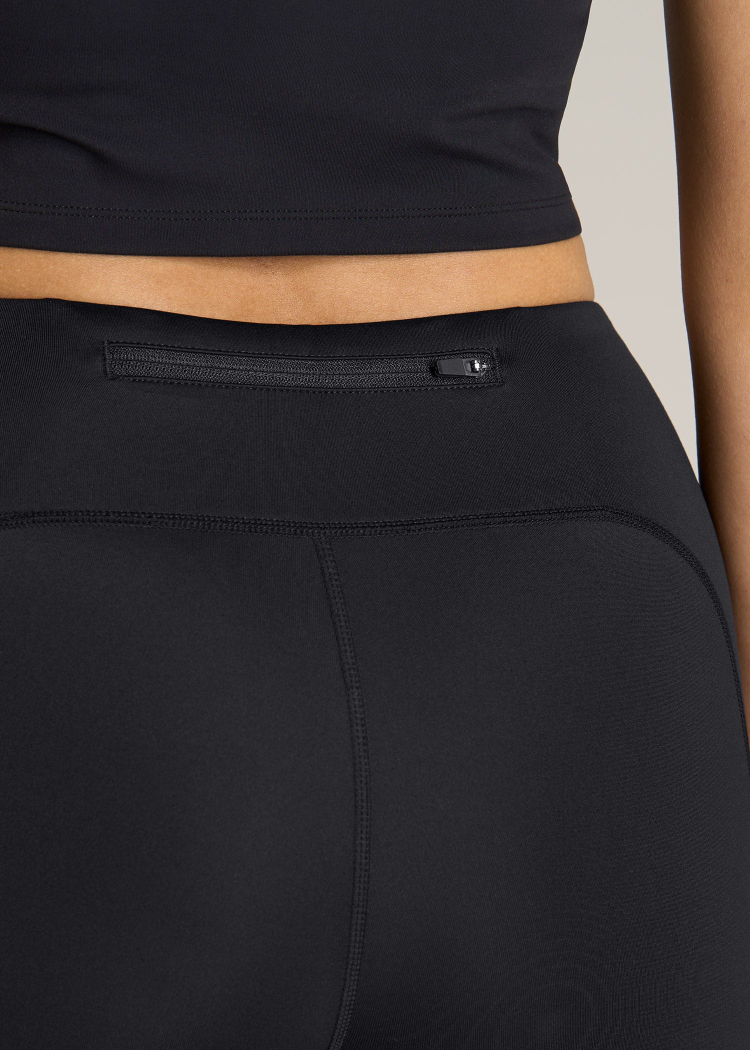 Lululemon Women's Running Capri Leggings w/ Pockets Size 6 Zipper Pocket -  Black