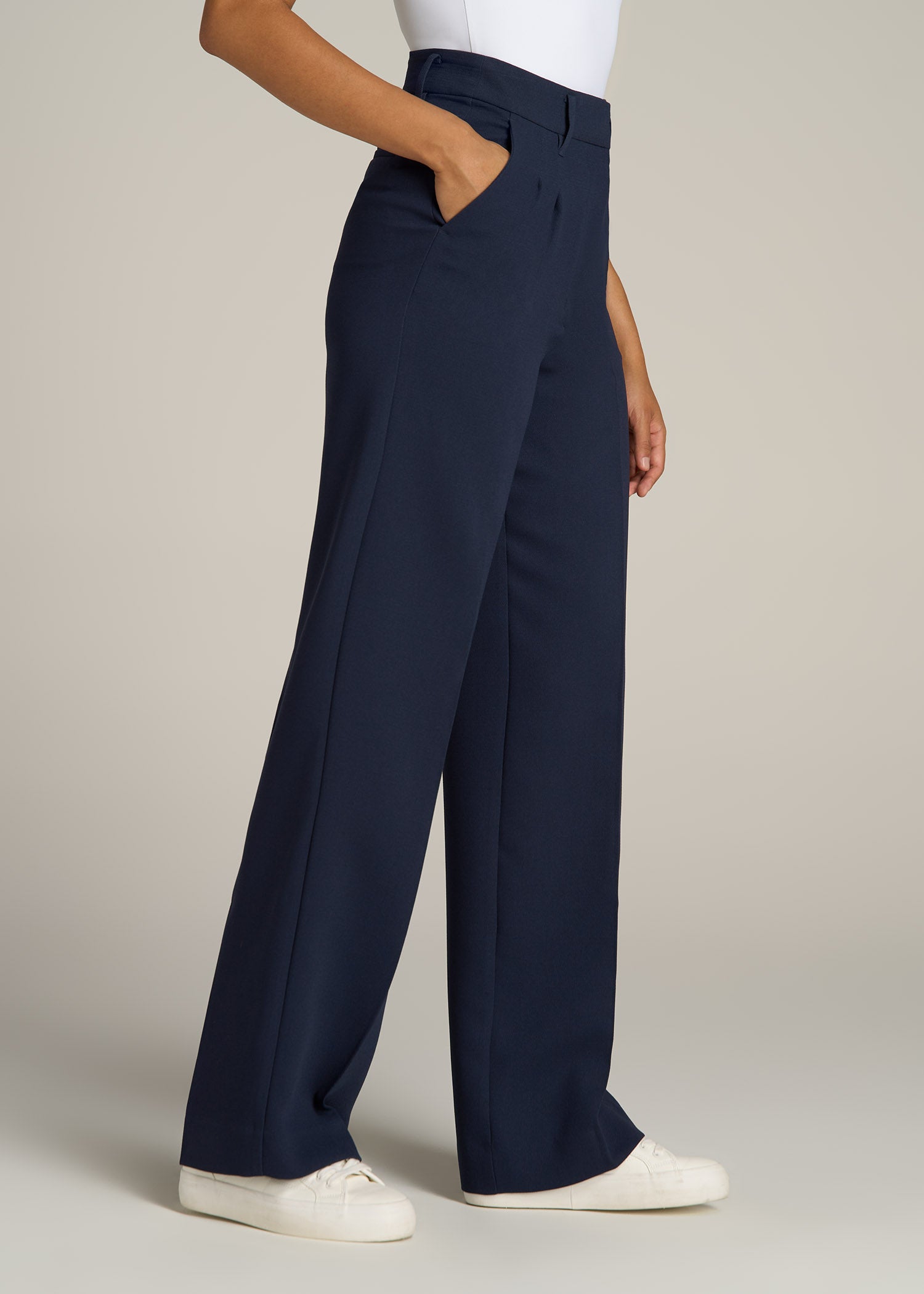 Pleated Dress Pants for Women