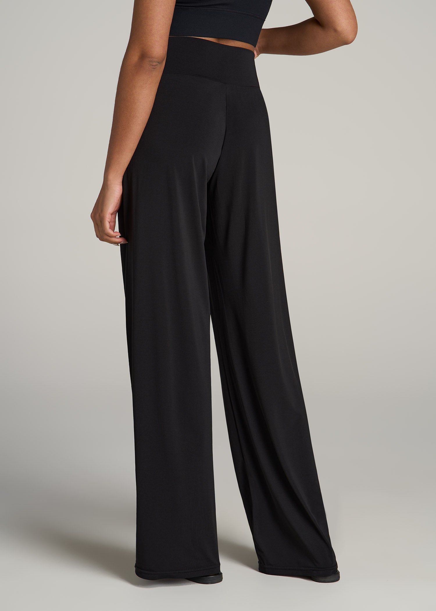 Pull On Breezy Wide Leg Pants for Tall Women | American Tall