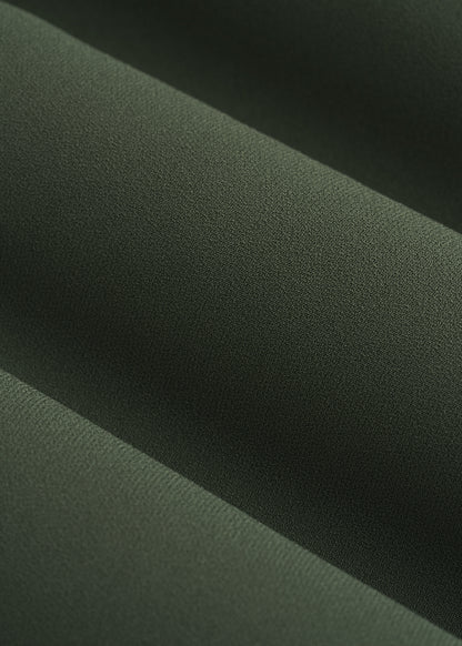 Pull-On Crepe Ultra Wide Pants for Tall Women in Climbing Ivy