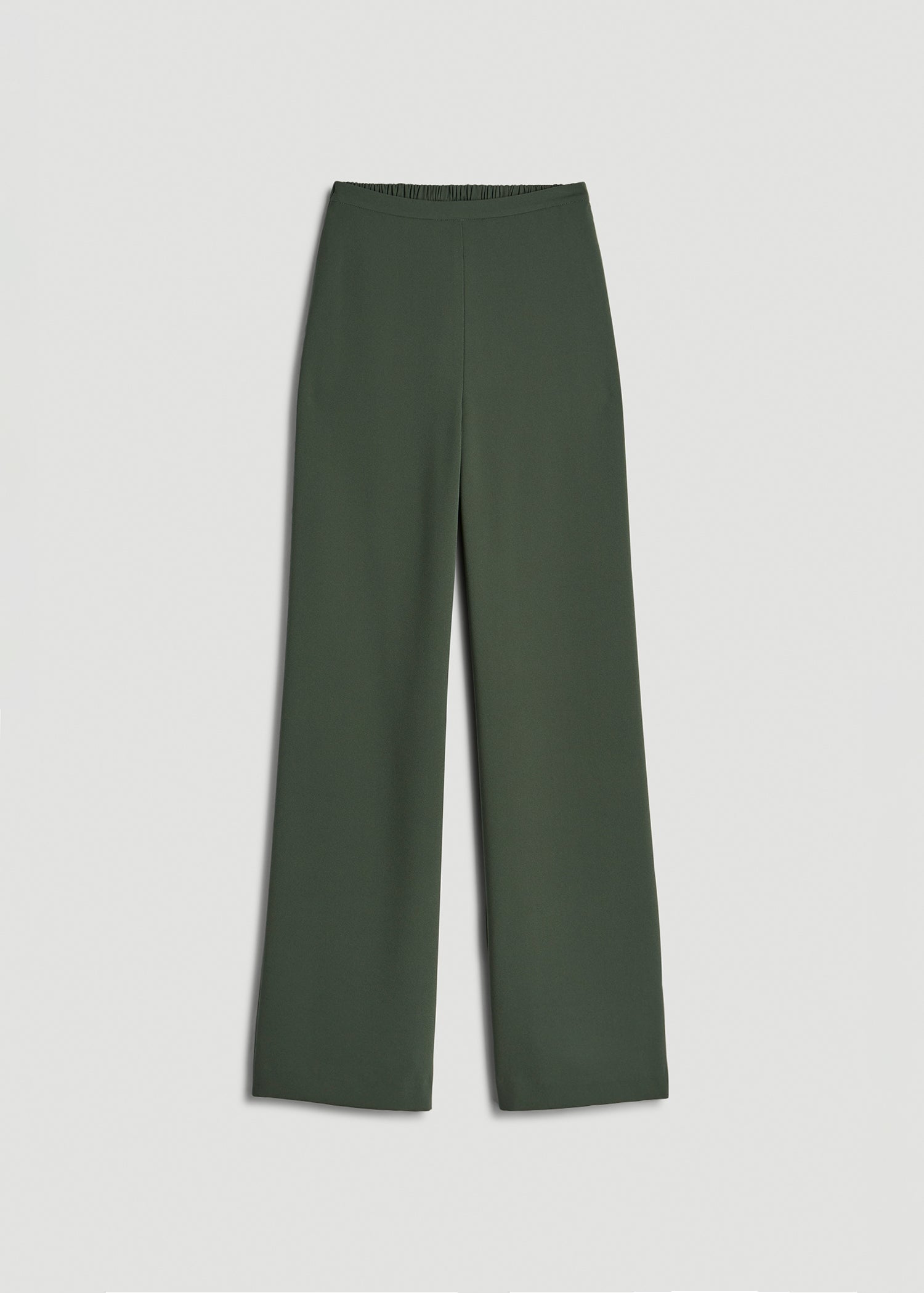 Pull-On Crepe Ultra Wide Pants for Tall Women | American Tall