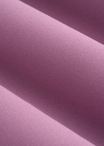 Pull-On Crepe Ultra Wide Pants for Tall Women in Argyle Purple