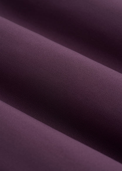 Pull-On Breezy Wide Leg Pants for Tall Women in Aubergine