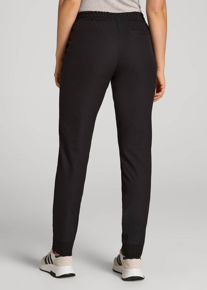 Pull-on Traveler Pants 2.0 for Tall Women in Black