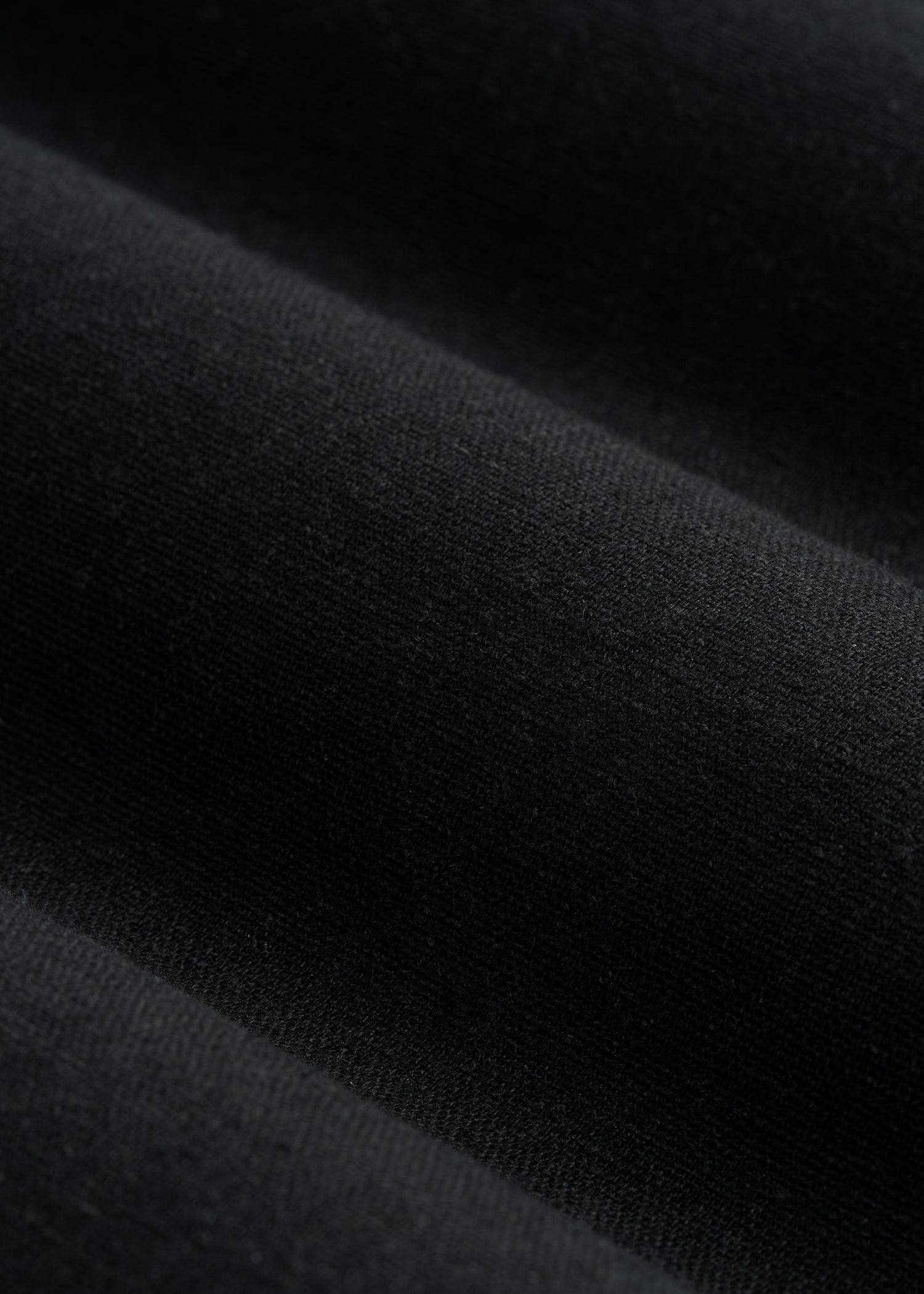 Pull On Wide Leg Linen Pants for Tall Women in Black