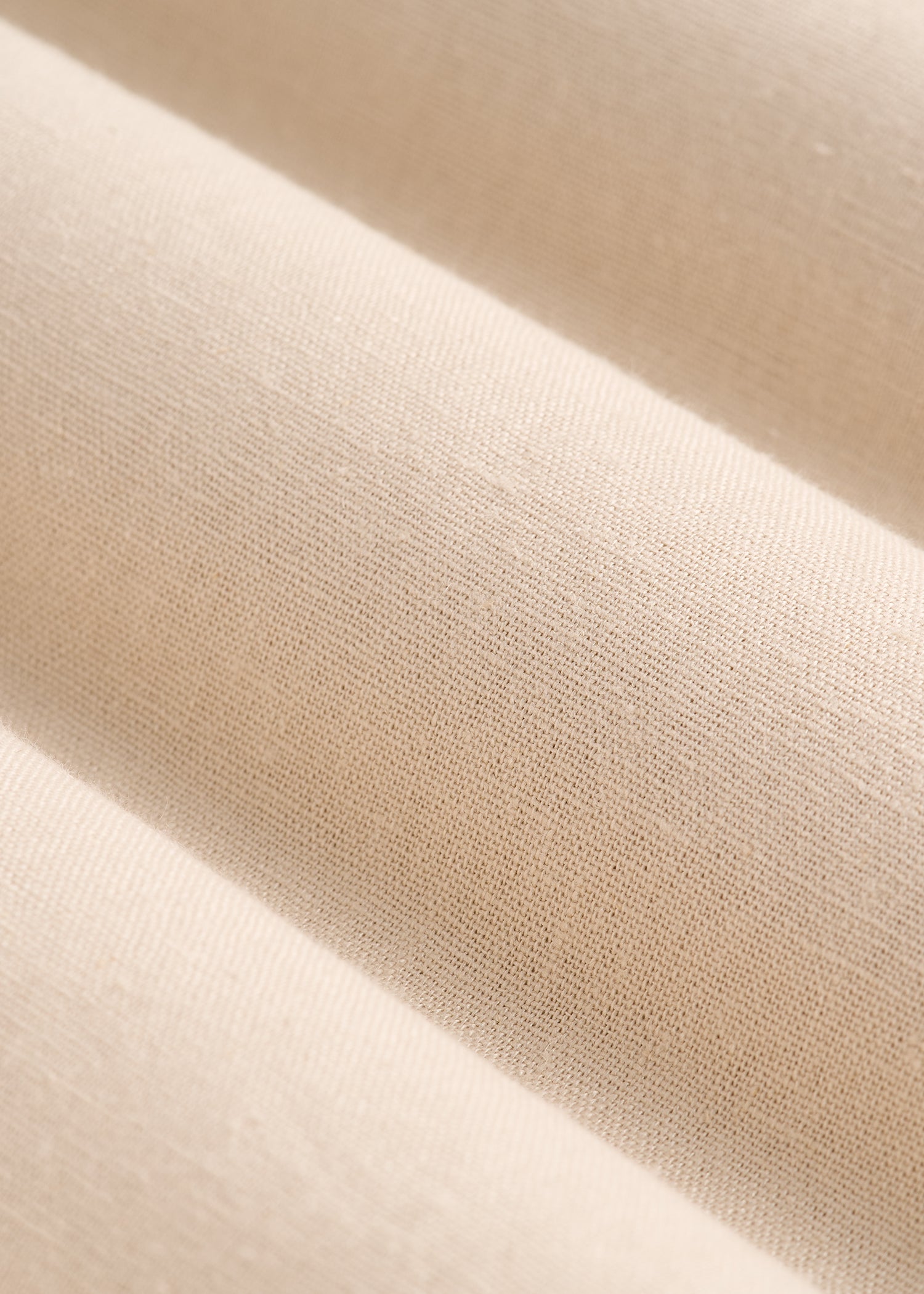 Pull On Wide Leg Linen Pants for Tall Women in Light Stone