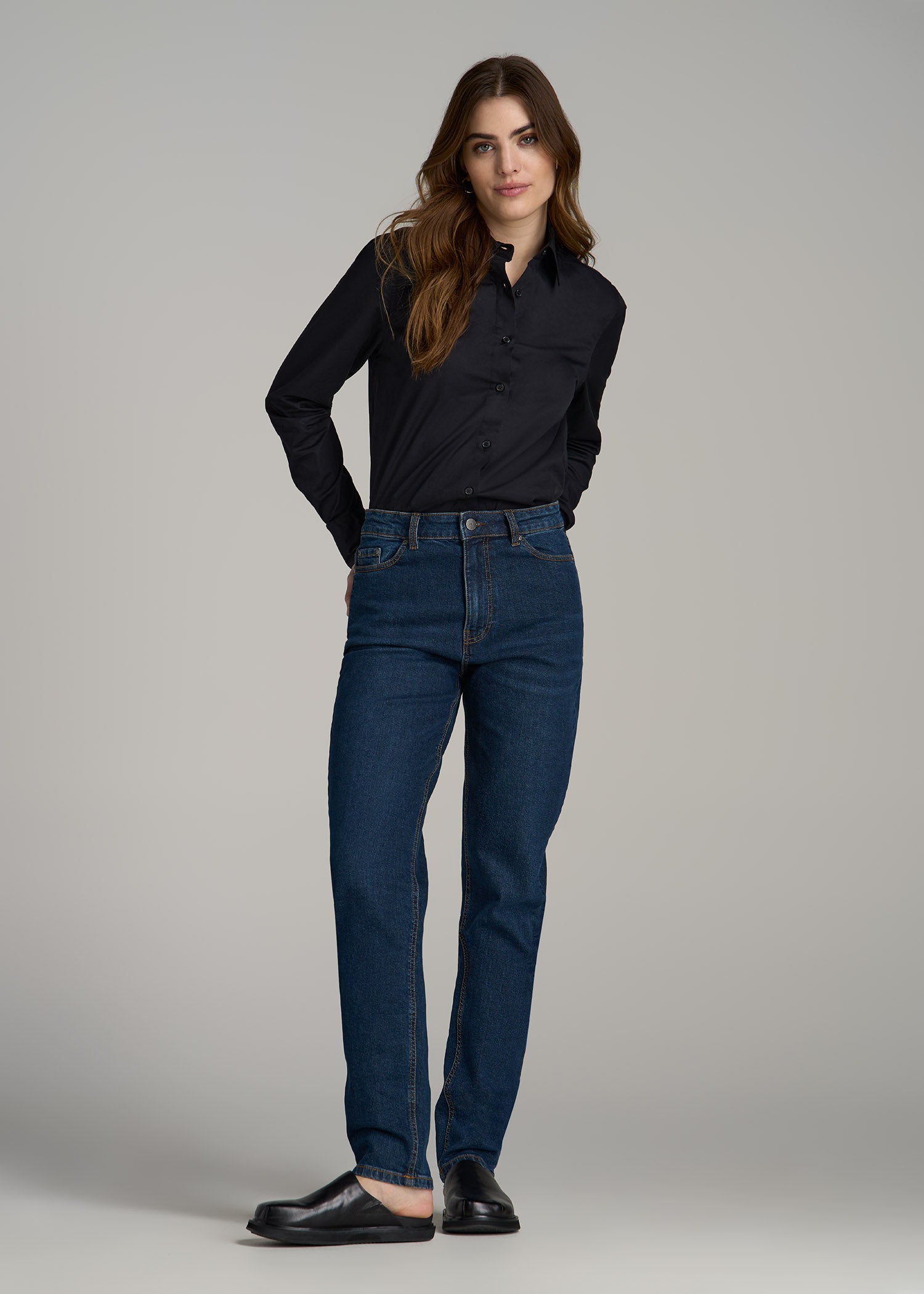 Tall Women's Regular Fit Dress Shirt