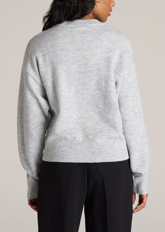 American-Tall-Women-Relaxed-Crewneck-Wool-blend-Sweater-Grey-Mix-back