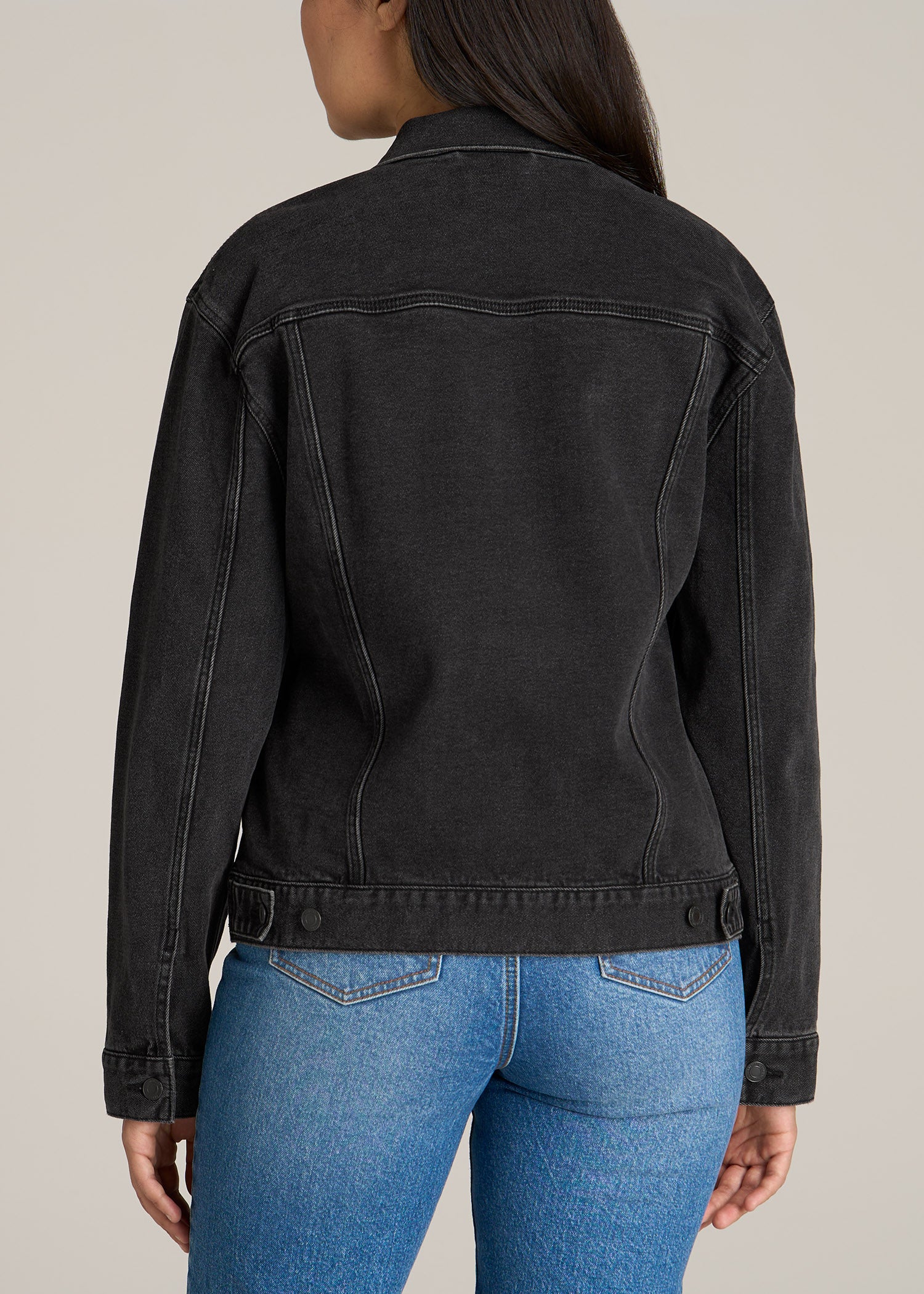 stylemyth - fashion point Women Denim Grey Casual Jacket