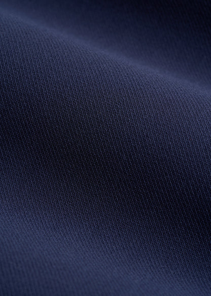 Boyfriend Fit Single-Button Blazer for Tall Women in Navy