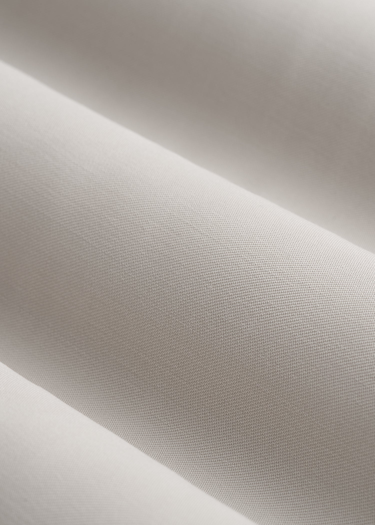 Relaxed Button-Up Single-Pocket Blouse for Tall Women in Stone