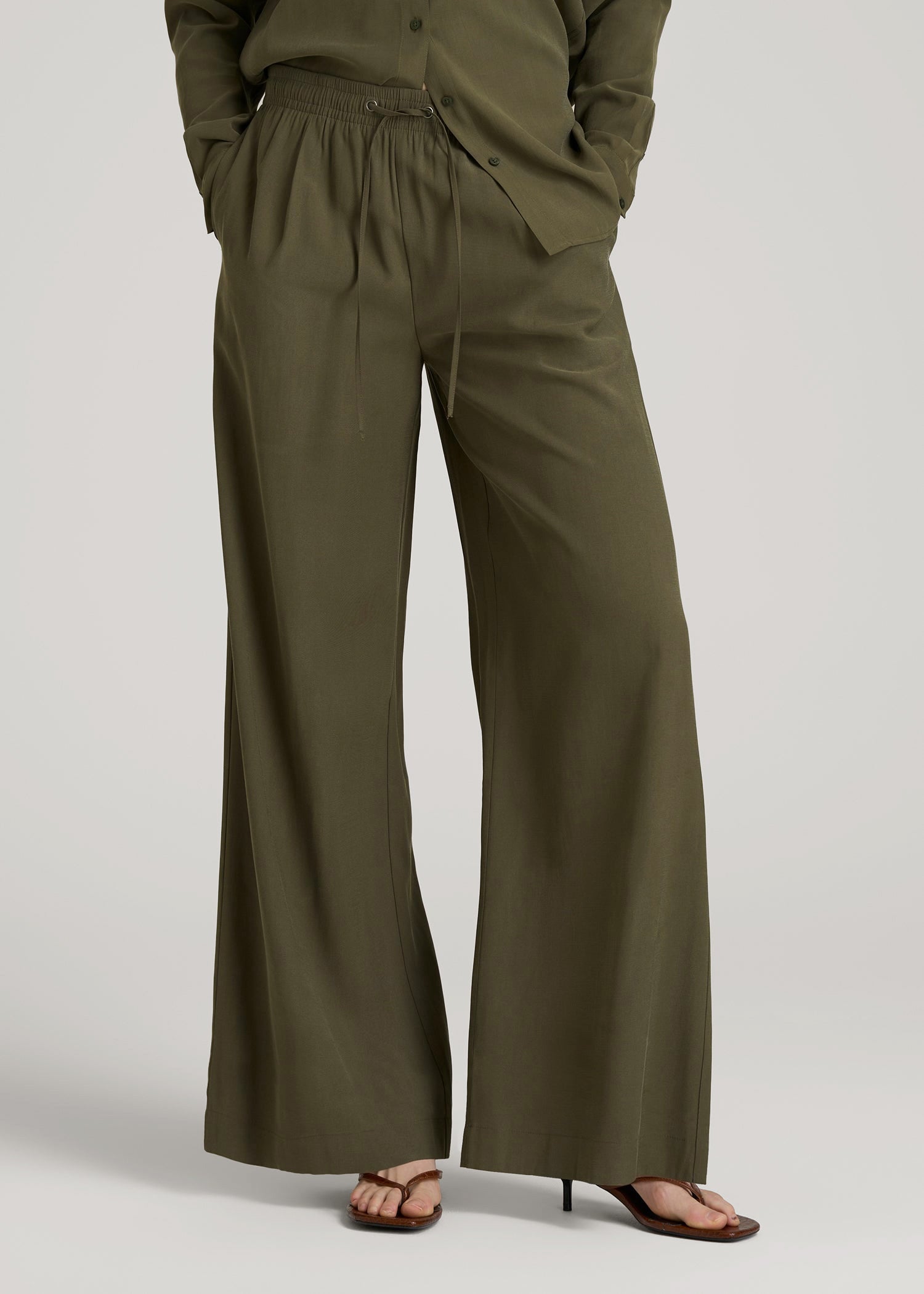Relaxed Pull-On Pants for Tall Women | American Tall