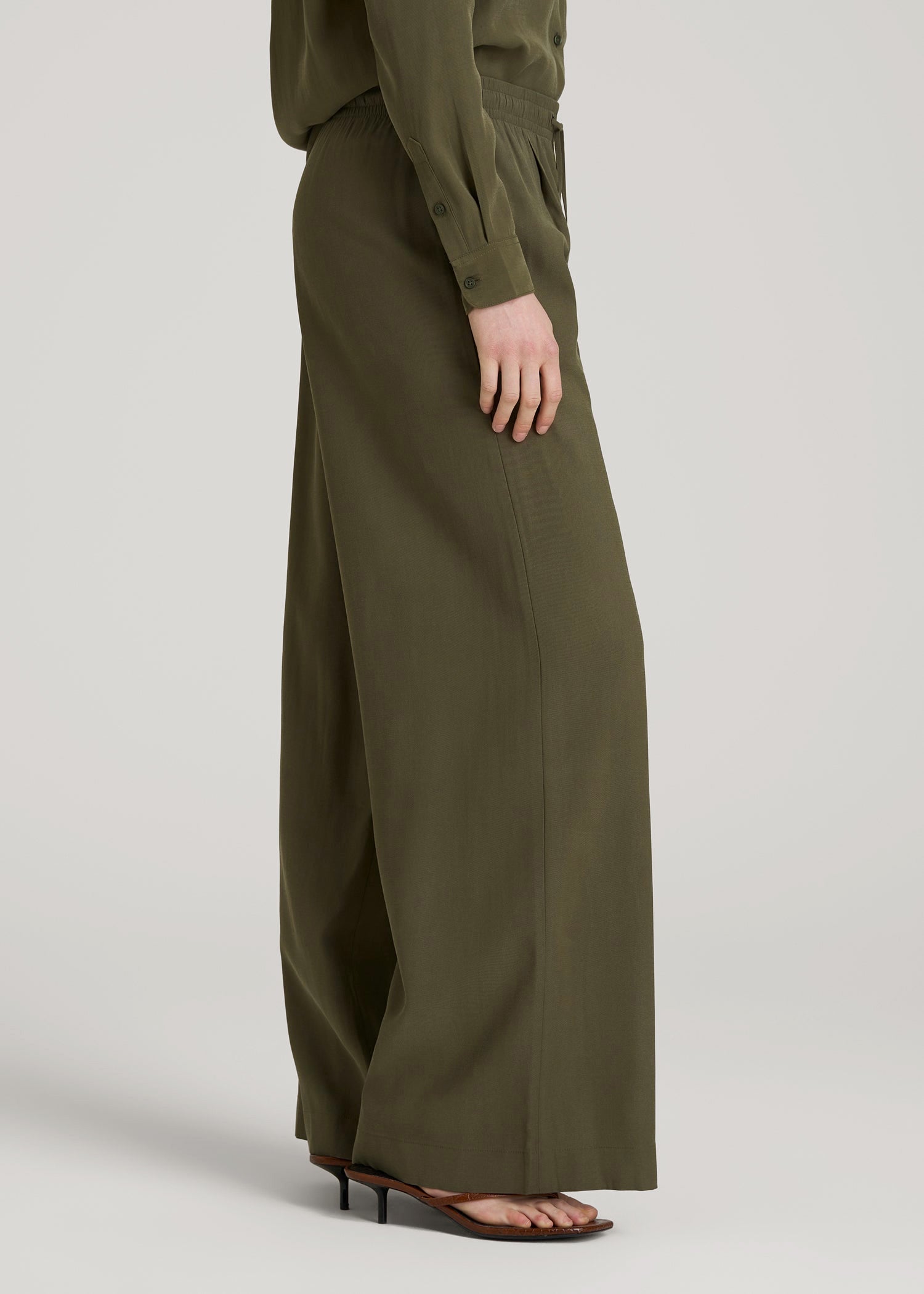 Relaxed Pull-On Pants for Tall Women | American Tall