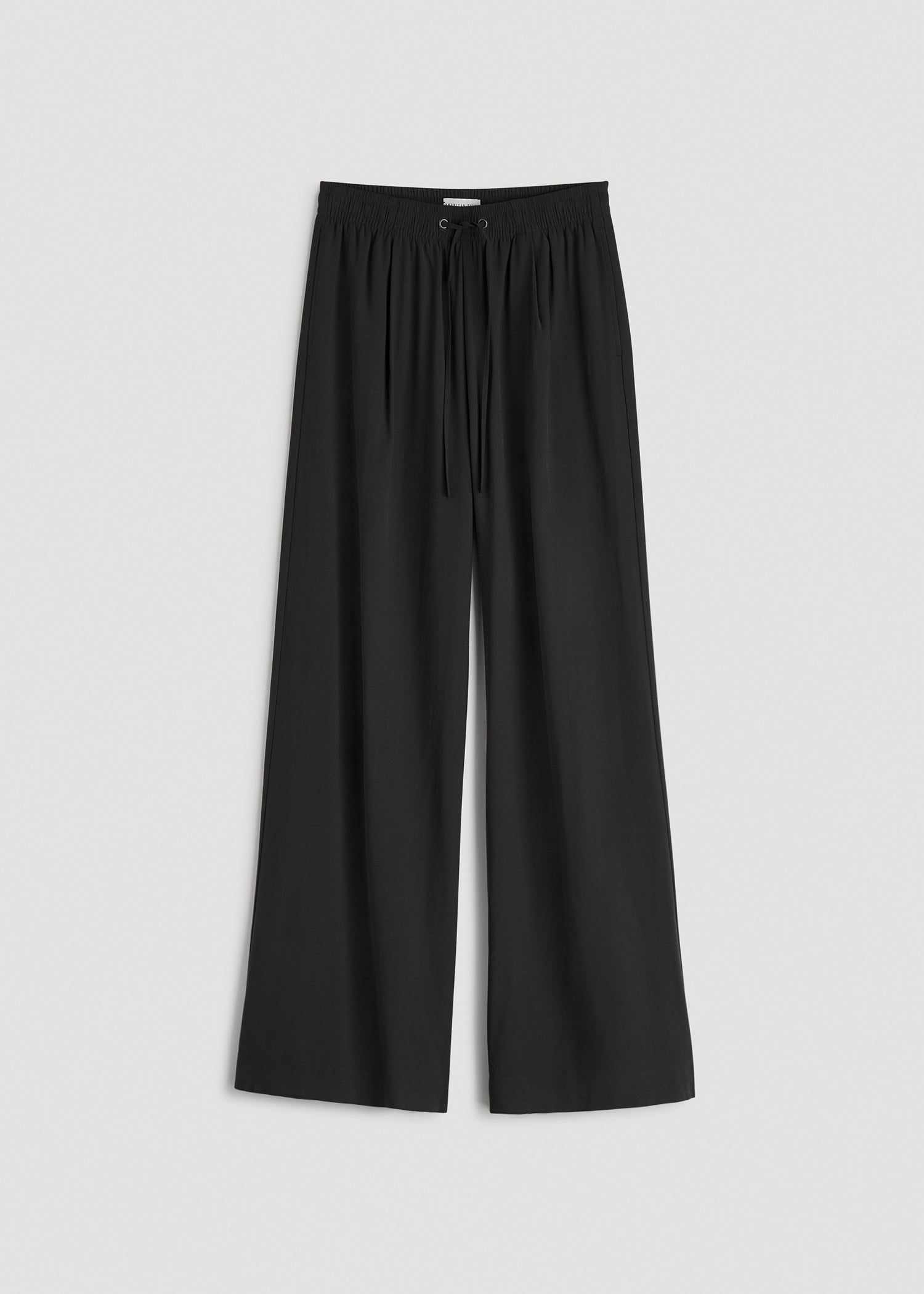 Relaxed Pull-On Pants for Tall Women in Vintage Black