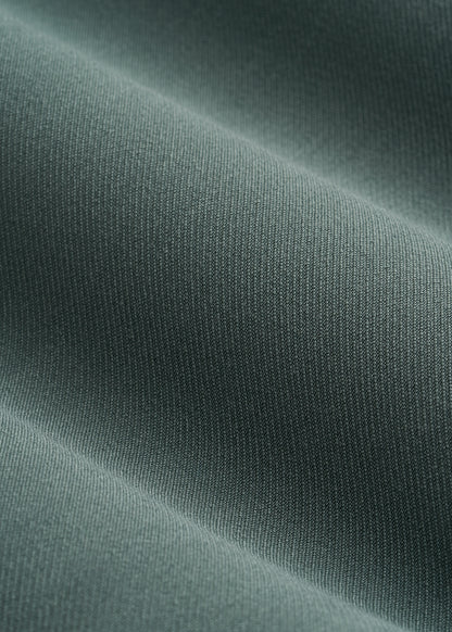 Boyfriend Fit Single-Button Blazer for Tall Women in Balsam Green