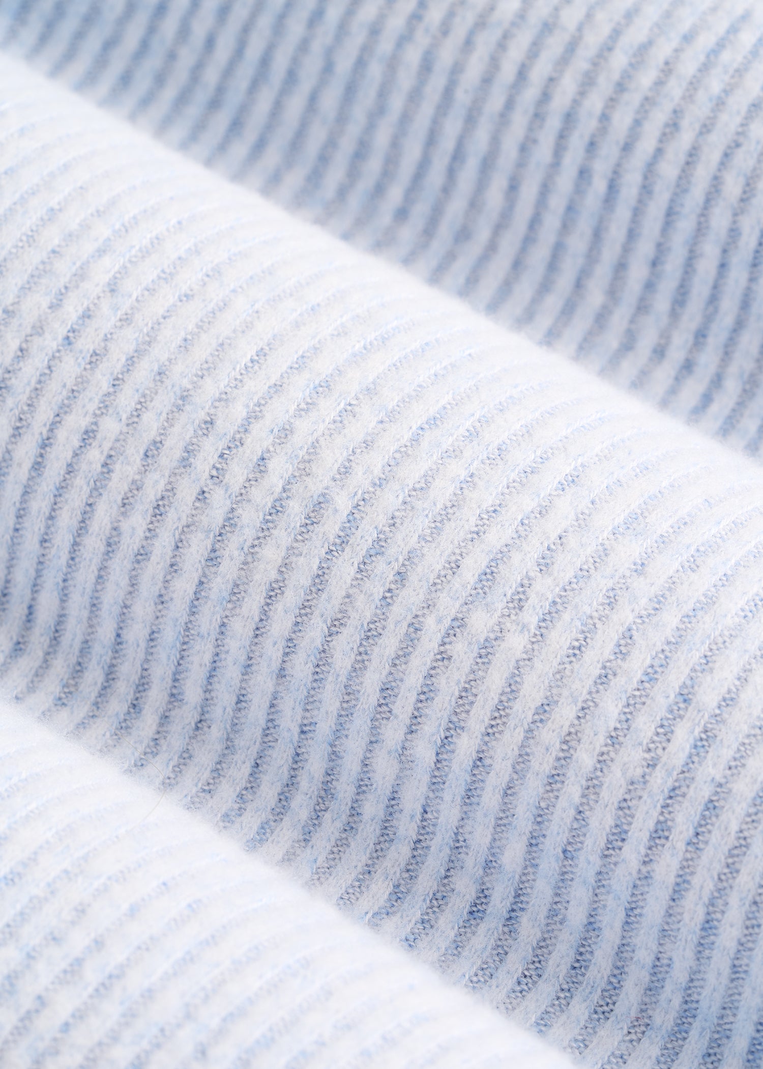 Women's Ribbed Flare Lounge Pants for Tall Women in Bluebird Mix