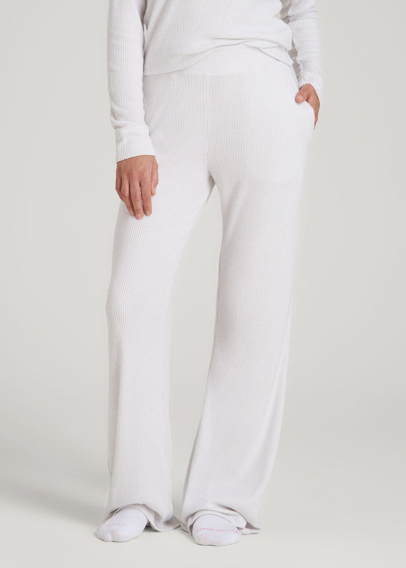 Women's Ribbed Flare Extra-Long Lounge Pants | American Tall