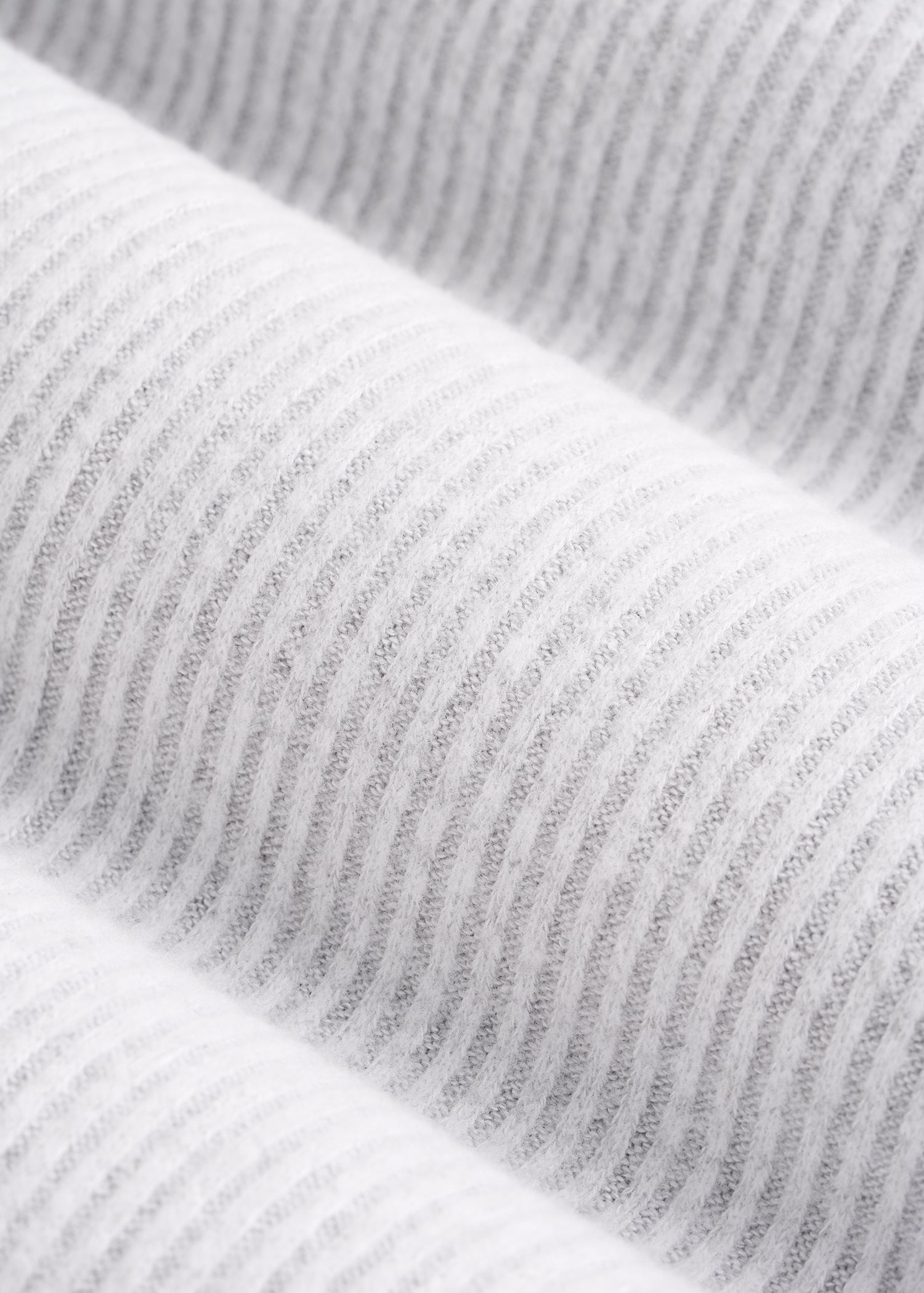 Women's Ribbed Flare Lounge Pants for Tall Women in Fog Grey Mix