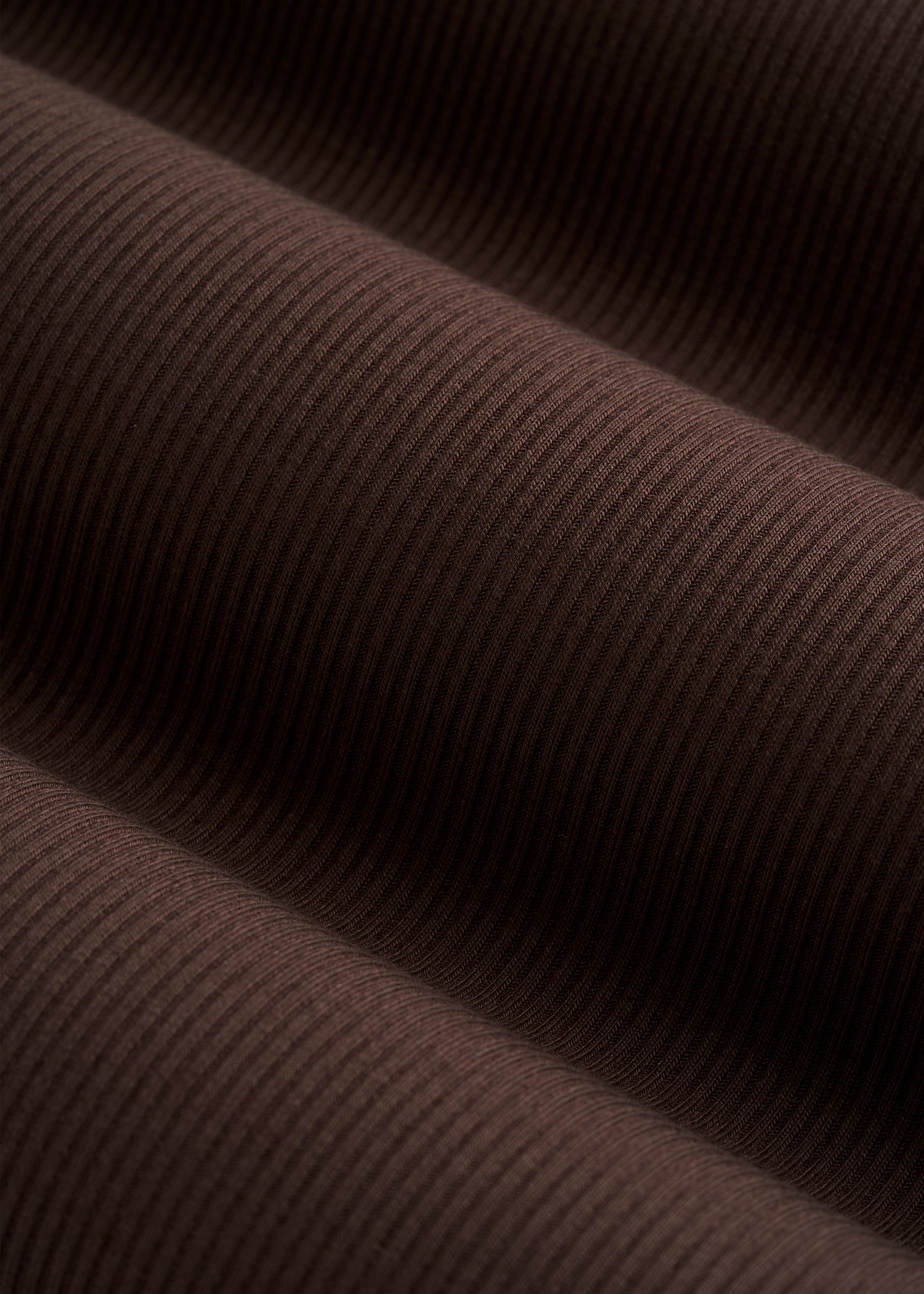 Ribbed Knit Wide Leg Pant for Tall Women in Espresso