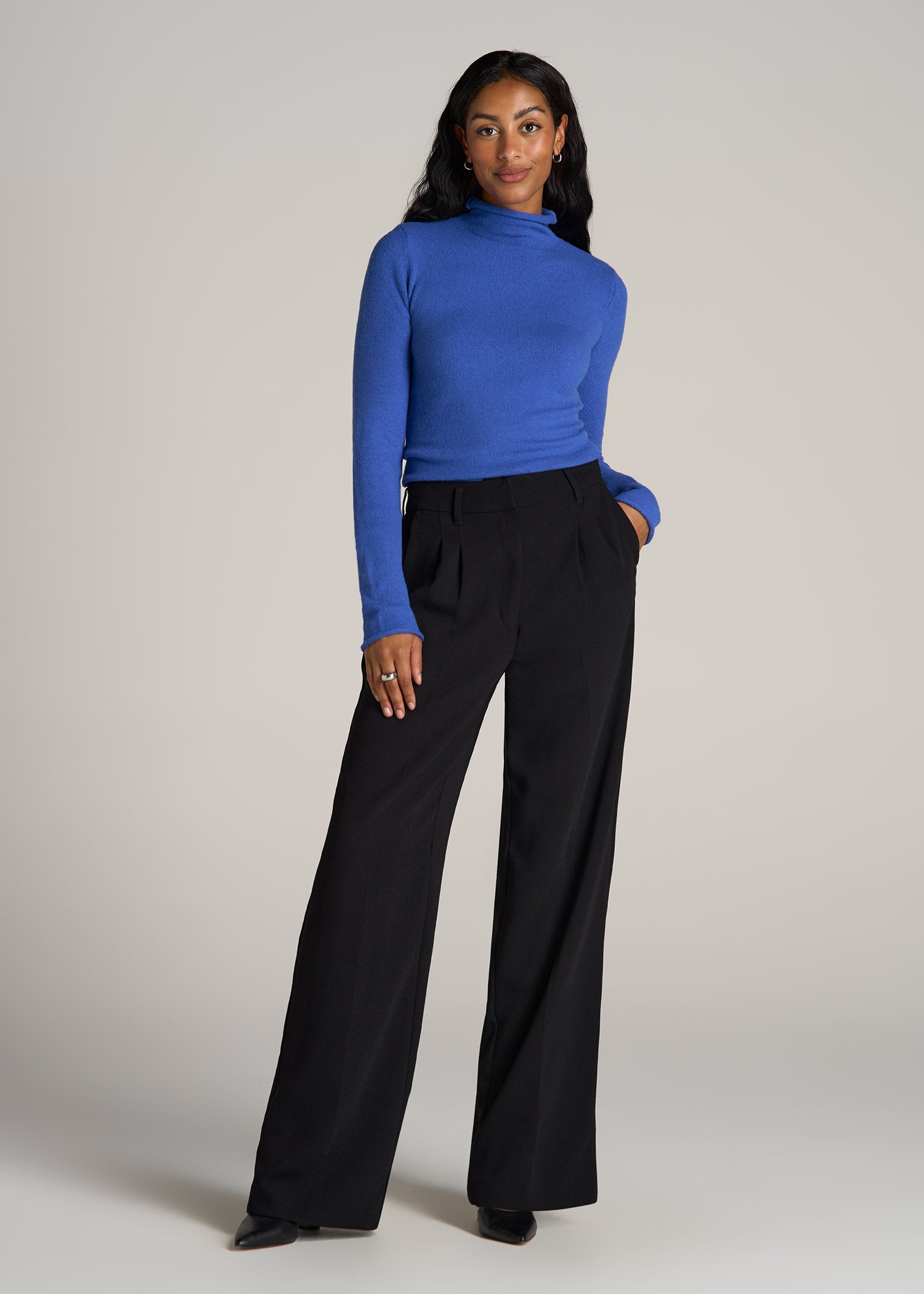 American-Tall-Women-Rolled-Mock-Neck-Sweater-Light-Cobalt-full