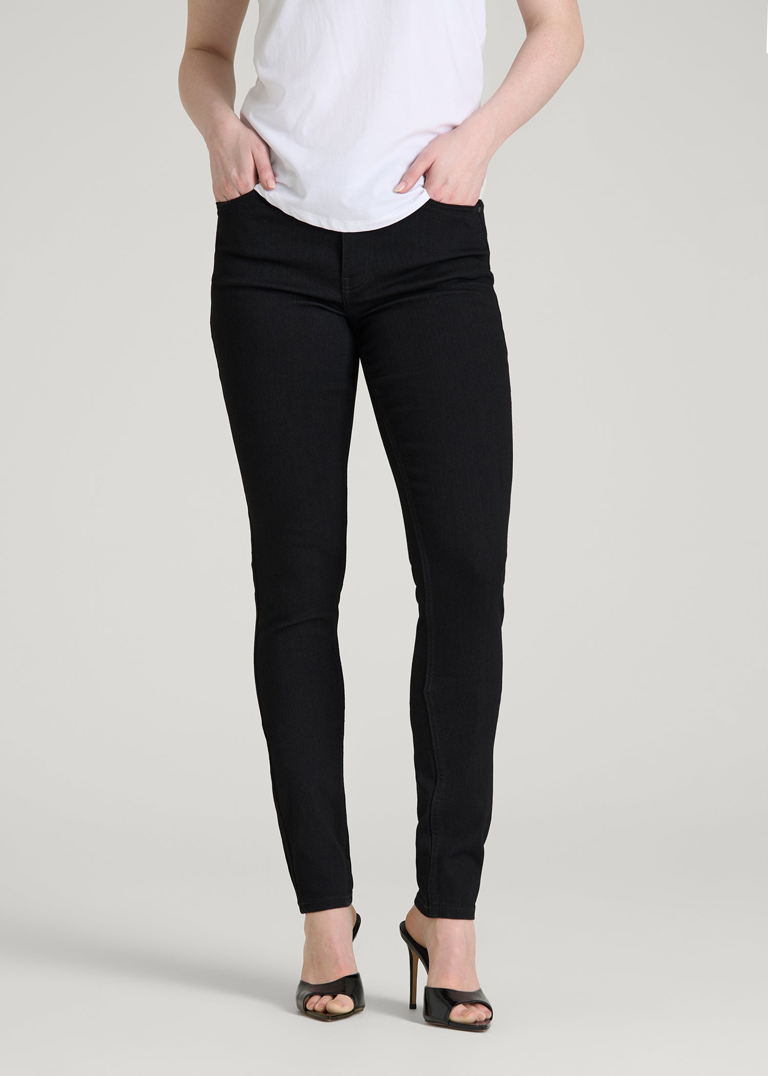 Skinny Jeans for Tall Women | Mid-Rise Stretch Denim – American Tall