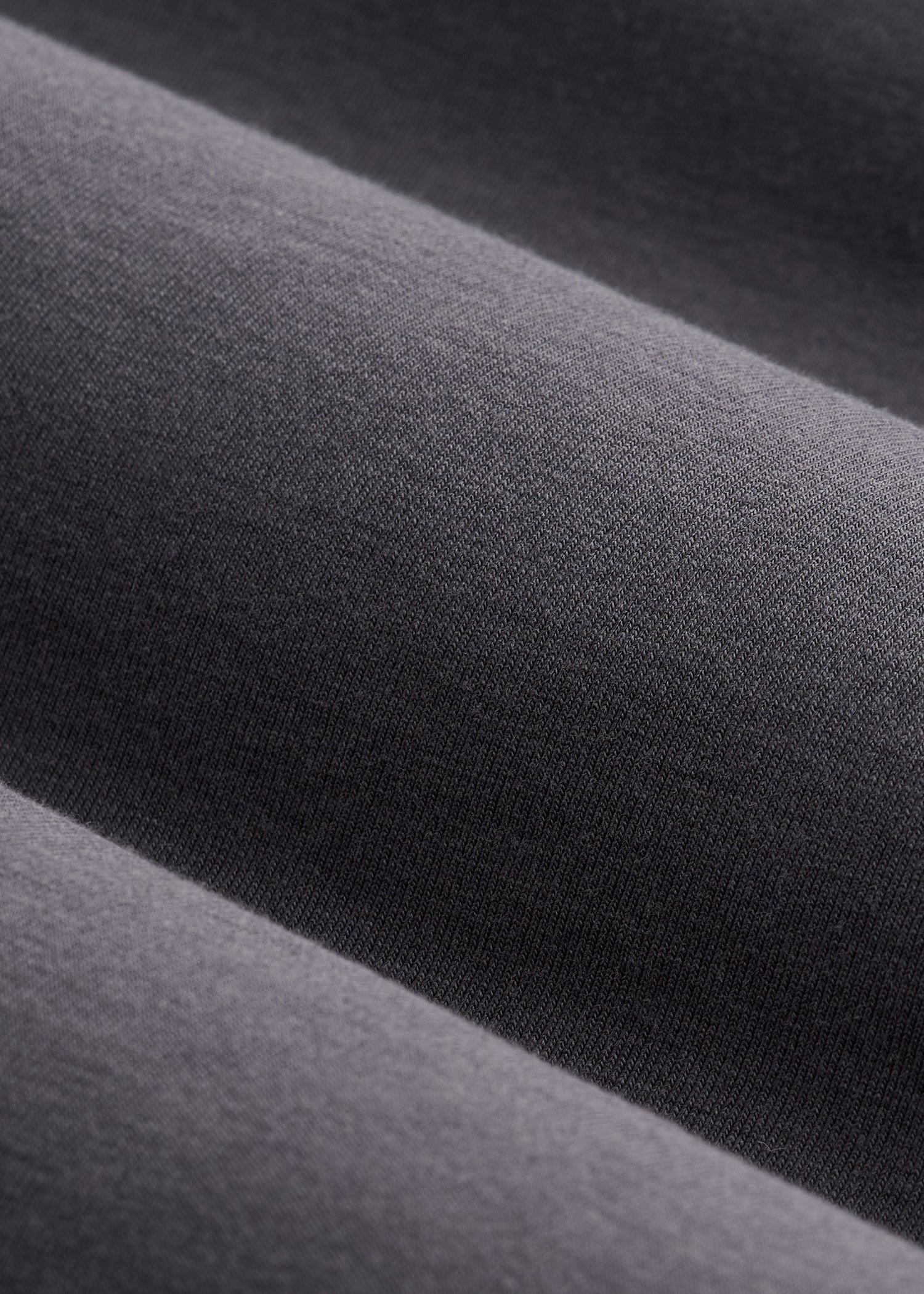 Scoop V-Neck Tee for Tall Women in Charcoal