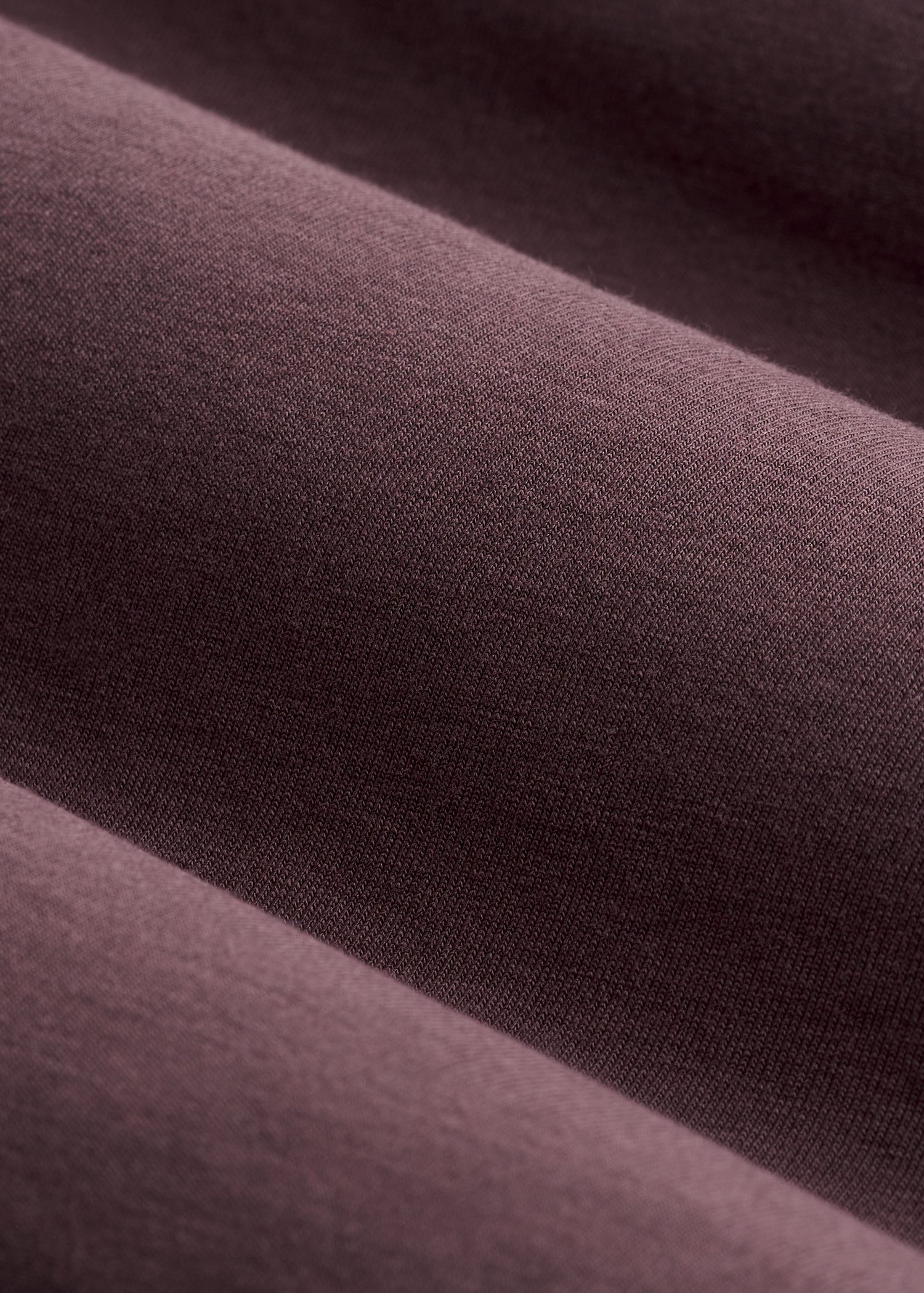 Scoop V-Neck Tee for Tall Women in Merlot